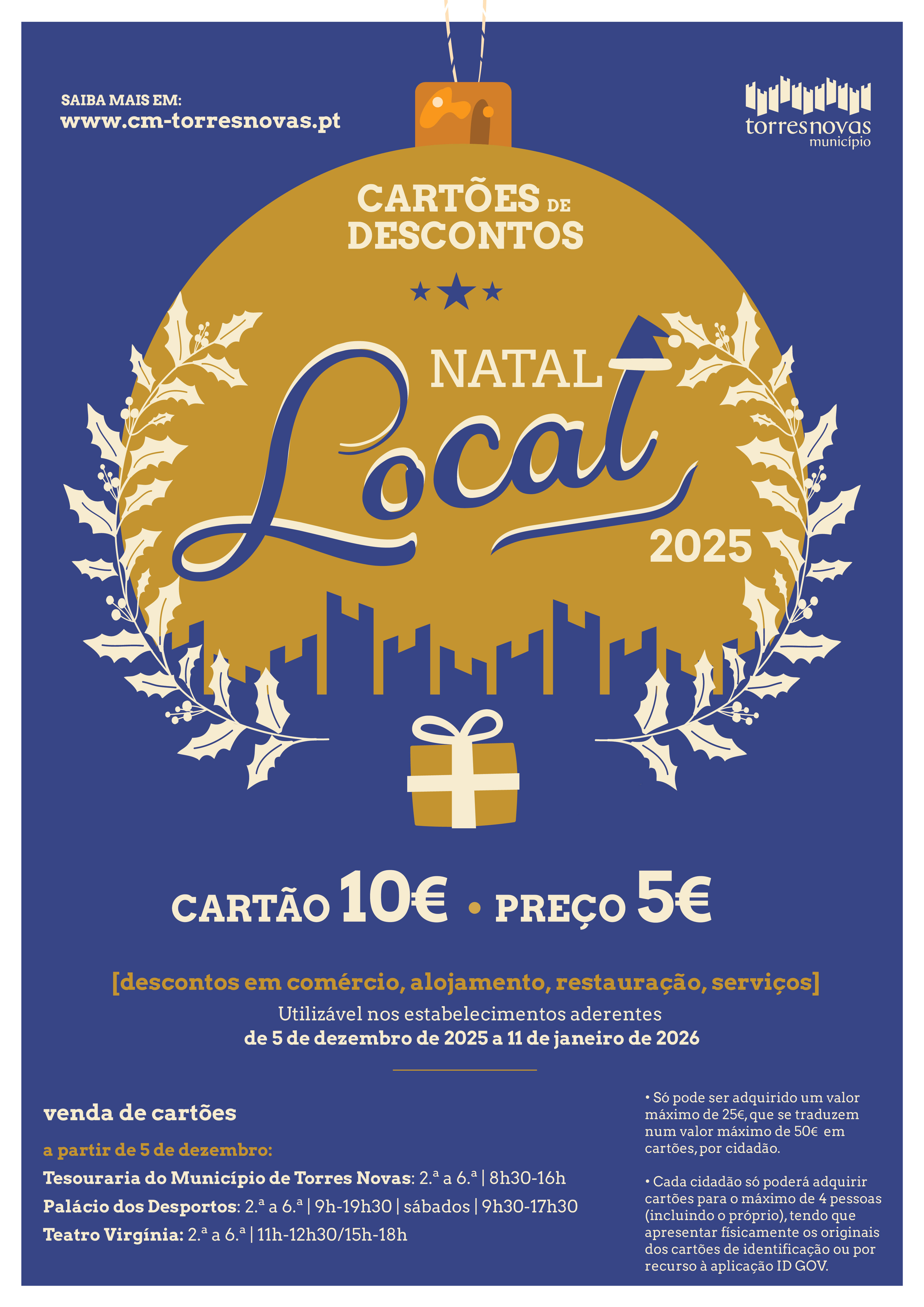 Campanha «Torres Novas - Natal Local» 2025