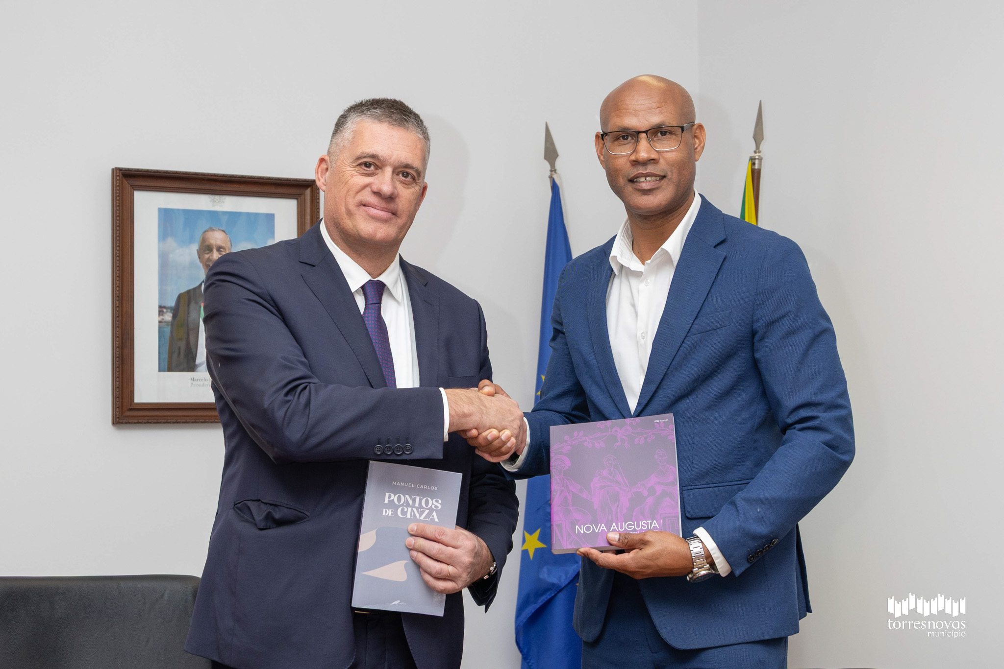 Apresentação de cumprimentos do Presidente da Câmara da Ribeira Grande - Cabo Verde